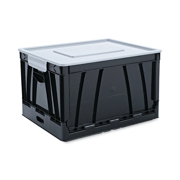 Universal File Boxes, Black/Gray, Plastic UNV40010